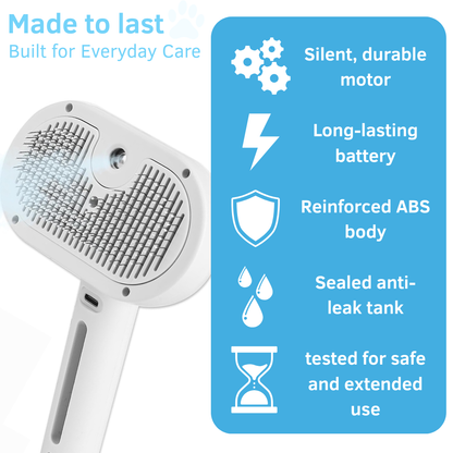 Pet Hair Moisturizing Brush